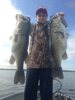Two Huge Florida Bass